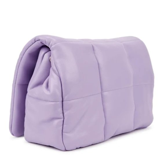 STAND STUDIO Purple Wanda Clutch Bag NEW With Tags - Picture 3 of 5
